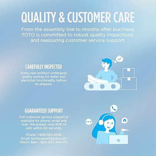 TOTO® WASHLET® KS5 Electronic Bidet Toilet Seat with Instantaneous Water Heating, Self-Cleaning Wand and Heated Seat, Elongated, Cotton White - SW3216#01 12