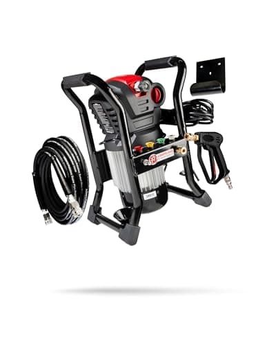 Adam's Pro Series Electric Pressure Washer 2.0 - Professional Powerful Detailing Car Washing Pressure Sprayer That Includes Snub Nose, Wall Mount & Pressure Washer Tips | 1200 PSI & 1.76 Operating GPM