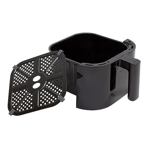 West Bend Compact Air Fryer 5-Quart Capacity with Digital Controls LCD Display and 10 Cooking Presets with Shake Reminder, Nonstick Frying Basket, 1500-Watts, Black 7