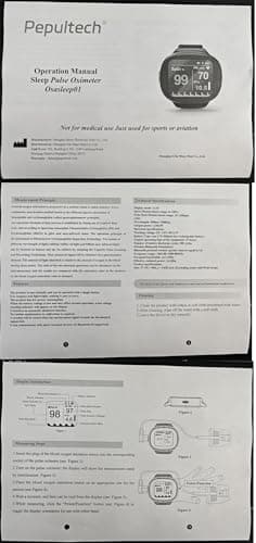 Pepultech Wrist Sleep Pulse Oximeter, Rechargeable Continuous SpO2 & Heart Rate Monitor with Buzzer Reminder, Bluetooth Blood Oxygen Saturation Tracker with Free APP Sleep Report- Non Medical Use 9