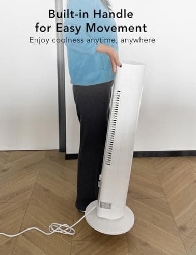 AIRTHRYL 35 INCH Evaporative Air Cooler, 3-IN-1 Quiet Portable Air Conditioners Windowless with 3 Speed 9