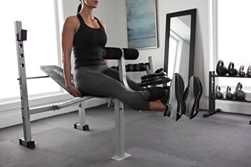 Weider Platinum Standard Weight Bench with Fixed Uprights and Integrated Leg Developer 8