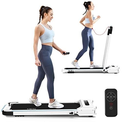 REDLIRO Under Desk Treadmill 2 in 1 Walking Pad, Portable, Folding, Electric, Motorized, Walking and Jogging Machine with Remote Control for Home and Office Workout 9