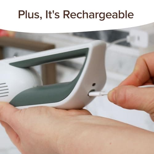 Horsepower Duck Compact Cordless Vacuum, Ultra-Powerful Upgraded Battery for Extra-Long Run Time, AS SEEN ON TV, Strong Suction, Easy to Store, Portable & Rechargeable. Home & Auto (Duck Gold) 6