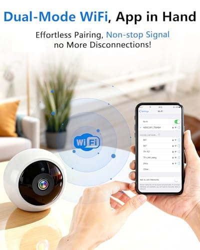 AMTIFO Security Cameras Wireless Outdoor Magnetic: Install-Free Smart Indoor 2K WiFi - Long Battery Life Powered Wireless Cameras for Home Security with AI Motion Detection 5