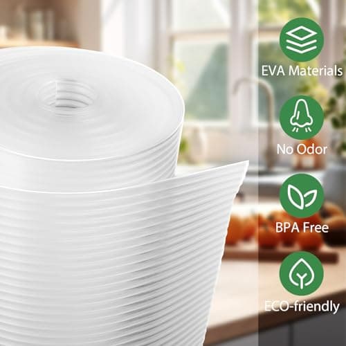 Anoak Shelf Liner Cabinet Liner, Non Adhesive Drawer Liner, Washable 12 Inch x 20 FT(240 Inch) Waterproof Durable Non-Slip Shelf Liners for Kitchen, Drawer, Refrigerator 2