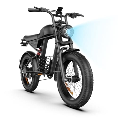 Nexaglide Electric Bike for Adults, 1500W E-Bike for Adults,3 Modes Electric Dirt Bike, 20" Fat Tire Adult Electric Bicycle with 48V 18.9AH Battery, 7 Speed E-Bikes, LCD Display,Yellow