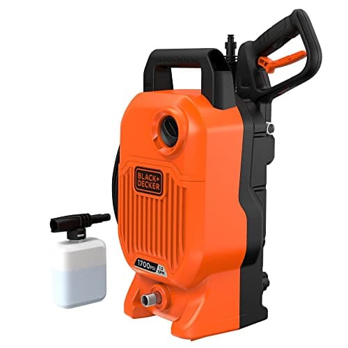 BLACK+DECKER Electric Pressure Washer, Cold Water, 1700 PSI, 1.2 GPM (BEPW1700)
