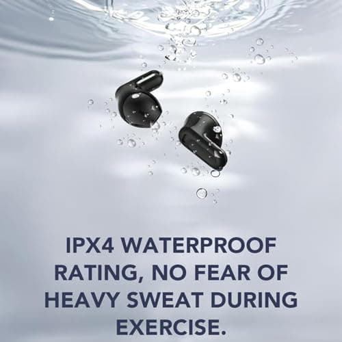 WRSFXV NE20 Translation Earbuds, 2026 New 6.0 Pro Translation Earbuds Real Time, LCD Touch Screen, 48DB Intelligent Noise Reduction, HD Stereo Sound, IPX6 Water-Resistant (Black) 6