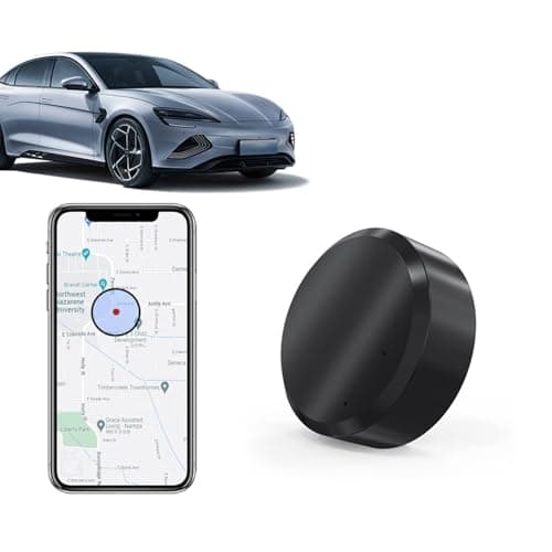 Mini GPS Tracker for Vehicles: Tracker Device for Vehicles No Subscription No Monthly Fee GPS Tracker for Car Kids Dogs Trucks Magnetic GPS Tracking Device Portable Real-Time Tracking