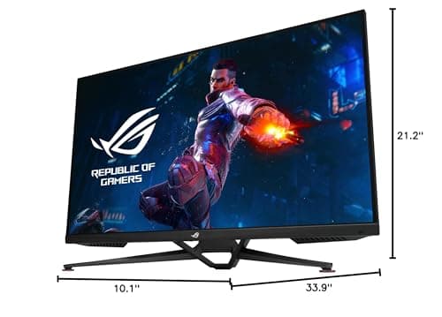 ASUS ROG Swift 38” 4K HDMI 2.1 HDR DSC Gaming Monitor (PG38UQ) - UHD (3840 x 2160), 144Hz, 1ms, Fast IPS, G-SYNC Compatible, Speakers, FreeSync Premium Pro, DisplayPort, DisplayHDR600, 98% DCI-P3 15