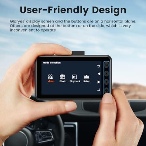 2025 4K Dash Cam Pro Car Camera - Dash Cam Front and Rear,4K/3840 True Dash Camera for Cars,Dash Cams 3.0'' IPS Screen,IR Night Vision,24H Parking,Loop Recording,Free 32G SD Card,Support 512GB 6