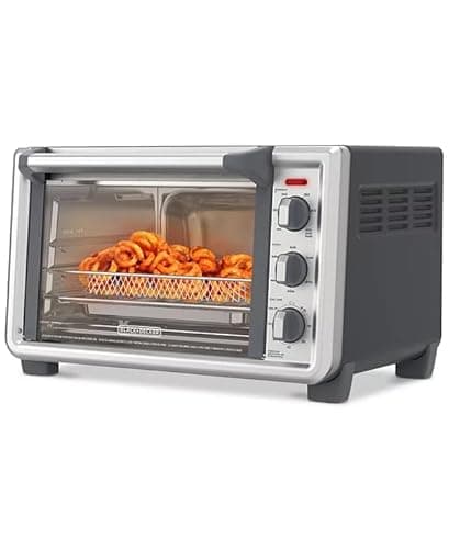 Black + Decker TO6135-1SD 6-Slice Crisp N Bake Air Fry Convection Oven 6