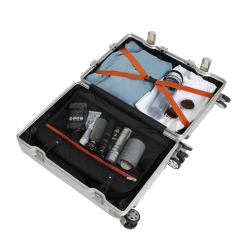 Weatherproof Vintage 20in Aluminum Carry-on Luggage 6