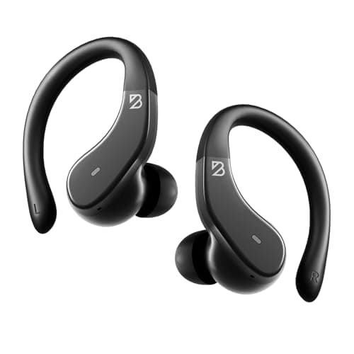 Back Bay Audio - Runner Wireless Earbuds for Running, Workout Wrap Around Earbuds Bluetooth Headphones for Sports, Around The Ear Wireless Bluetooth Running Headphones, Hook Over Earphones Earhooks