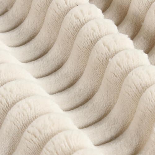 EXZLFA Oversized Chaise Longue Indoor，Comfy Thicked Upholstered Pad Lounge Chair with Ottoman，Soild Wood Sleeper Reclining Chair ，Corduroy Deep Seat Couch for Living Room (Beige, 1 Seat) 7