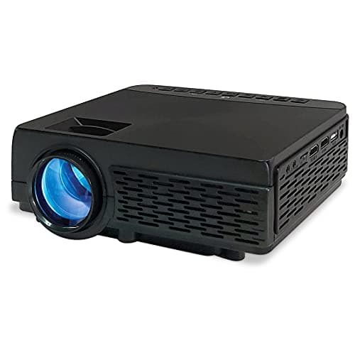 GPX Mini Projector with Bluetooth, USB and Micro SD Media Ports, Includes Remote (PJ300B),Black