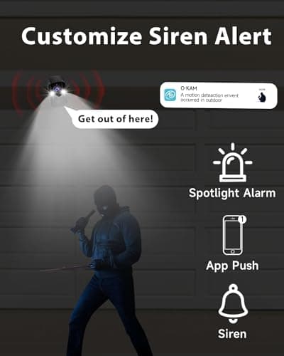 2Pack Wireless Security Camera Outdoor, 2K Color Night Vision with 130° Viewing Angle AI Motion Detection 2-Way Talk Battery Powered Indoor Camera for Home Security, Cloud/SD Storage, Waterproof 5