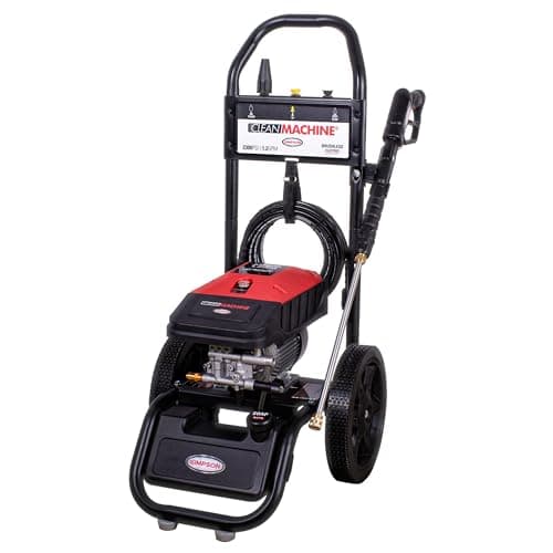 Simpson Cleaning 2300 PSI Electric Pressure Washer, 1.2 GPM Power Washer for Residential Use, 25-Foot Flexible Hose, Clean Machine, 49-State (61016)