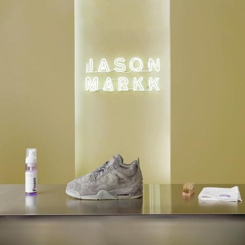 Jason Markk Ready-To-Use Foam, Shoe Cleaner, Sneaker Care, Ideal for Footwear, Safe for Leather, Suede, Nubuck, Cotton, Knits, 7oz 8