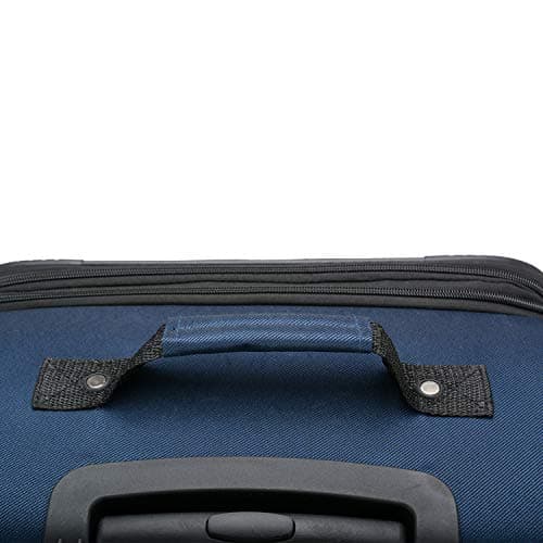 U.S. Traveler Aviron Bay Expandable Softside Luggage With Spinner Wheels, Navy, Carry-on 23-Inch 8