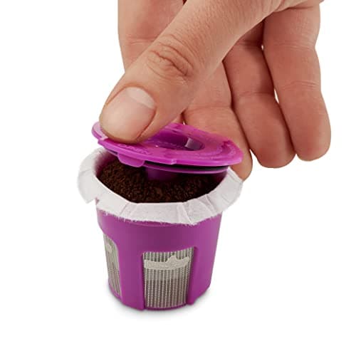 Disposable Coffee Filters, 400 Count Paper Coffee Filter for Keurig Brewers Single Serve 1.0 and 2.0 Compatible with All Brands Reusable K Cup Filter, White 5