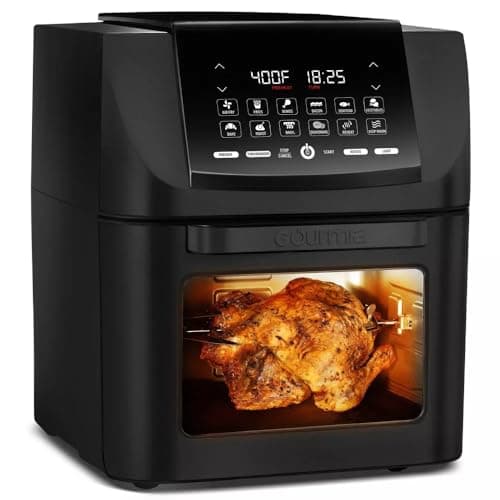 Gourmiia Air Fryer 14-Quart All in One Digital Kitchen Airfryer, Oven, Rotisserie, Dehydrator & Deep Fryer – Versatile Kitchen Appliance with Guided Cooking and 12 One-Touch Presets 5