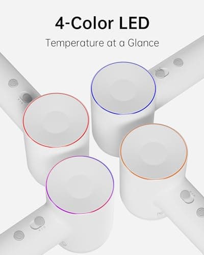 Laifen Hair Dryer SE, 200 Million Negative Ionic Blow Dryer with 105,000 RPM Brushless Motor 1400W Powerful Fast Drying High-Speed Low Noise Hairdryer with Magnetic Attachments 5