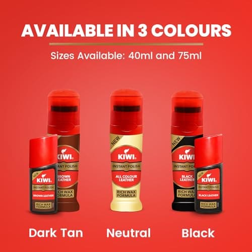 Kiwi Liquid Shoe Polish - 75 ml (Neutral) - India 5