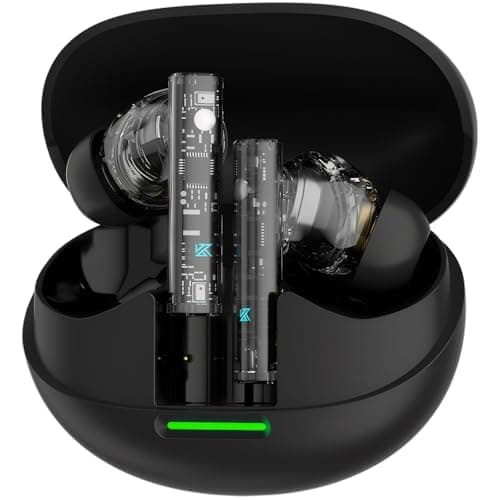 KZ Sora High-Fidelity Wireless Music Earbuds - HiFi in-Ear Headphones with Bluetooth 5.4, Enhanced Bass, Low Latency, Fast Charging, and 25-Hour Playtime with Wireless Charging Case
