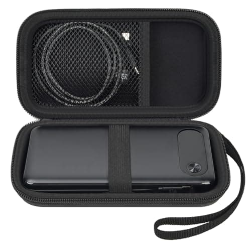 casmilee Case Compatible with Anker Power Bank 20,000mAh Portable Charger with Built-in USB-C Cable, 87W Max Fast Charging Battery Pack Organizer, Hold USB Cable for Laptop, for iPhone (Box Only)