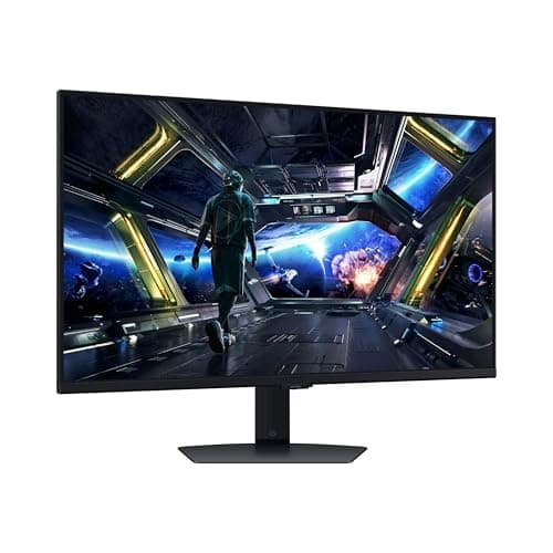 Samsung 32” Odyssey G7 (G70D) 4K UHD IPS 144Hz 1ms(GtG) Smart Gaming Monitor, G-Sync Compatible, AMD Freesync Premium, Vivid Colors, Adjustable Stand, Black Equalizer, LS32DG702ENXZA 16