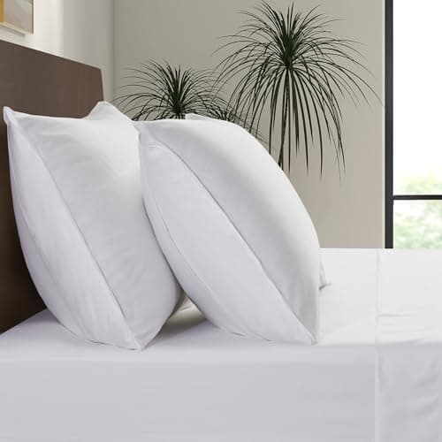 Luxury Bamboo Market | King Envelope Pillowcase Set | 100% Viscose Made from Bamboo | Organically Grown | Ultra Soft | Cooling | 2pcs [Classic White]