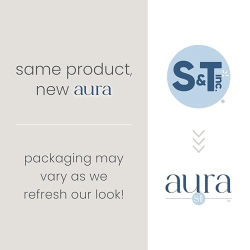 S&T INC. Round Adhesive Push Towel Hooks for Kitchen, Hand and Dish Towels, Brushed Gold, 4 Pack 7