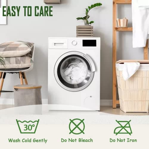 Queen Size Waterproof Mattress Protector, Premium Cooling Viscose from Bamboo Mattress Pad, Breathable, Noiseless, Cooling & Machine-Washable Bed Cover with 21" Deep Pocket 7