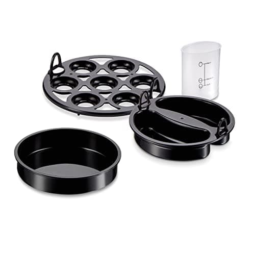 Hamilton Beach 3-in-1 Electric Egg Cooker for Hard Boiled Eggs, Poacher Eggs, Omelet Maker & Vegetable Steamer, Holds 7, Black (25507) 7