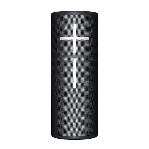Ultimate Ears MEGABOOM 4 Portable Waterproof Bluetooth Speaker, 360-Degree Sound, Thundering Bass, 147ft Range, 20-Hour Battery, Floating Speaker - Black