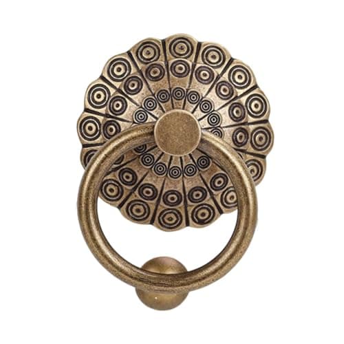 MagiDeal Door Knocker for Front Door, Vintage Gate Pull Metal Door Pull Fence Handle for Farmhouse Garage, Bronze Color 6