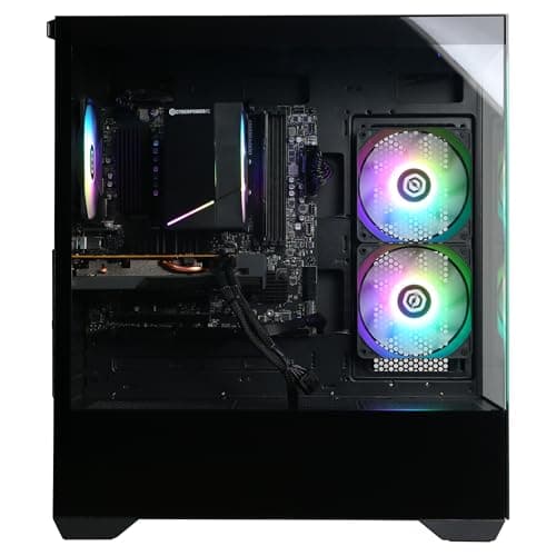 CYBERPOWERPC Gamer Master Gaming PC, AMD Ryzen 5 5500 3.6GHz, Radeon RX 6400 4GB, 16GB DDR4, 500GB PCIe Gen4 SSD, WiFi Ready & Windows 11 Home (GMA3100A) 6