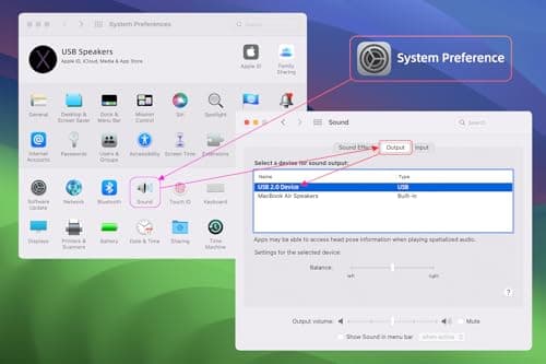 Computer Speakers for Desktop PC Monitor, USB Plug-in, Wired, Computer Soundbar for PC, Laptop Speakers with Adaptive-Channel-Switching, Loud Sound, Deep Bass, USB C Adapter, Easy to Clip on Monitor 9
