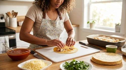 Farberware Large Cutting Board, Dishwasher- Safe Plastic Chopping Board for Kitchen with Easy Grip Handle, 11-inch by 14-inch, White 8