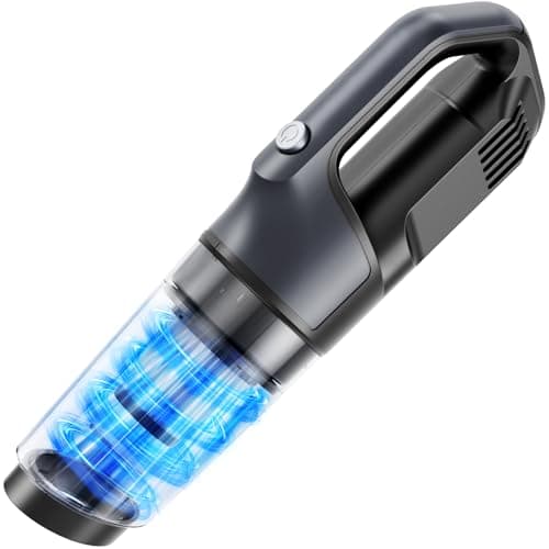 YTE PRO Handheld Vacuum Cordless 1.1 Pounds Car Vac 10000PA Hand Held Vacuums 4-in-1 Hand Vac Cordless Rechargeable HEPA Filter Large Capacity Dust Cup for Car Office Home Pets Hair