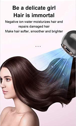 Portable Hair Dryer - 800W Constant Heat Control Hairdryer Protect Hair, with ALCI Safety Plug High Airflow Lightweight Mini Blow Dryer for Home Hotel and Travel 6