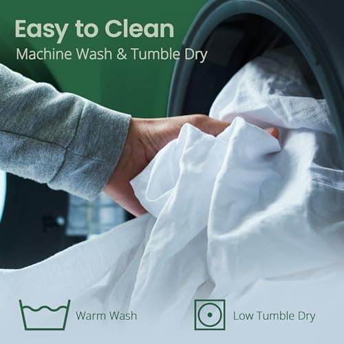 SafeRest Sleepure Waterproof Mattress Protector King Size - Viscose Derived from Bamboo - Fitted with Stretchable Pockets - Machine Washable Cotton King Mattress Cover for Bed 7