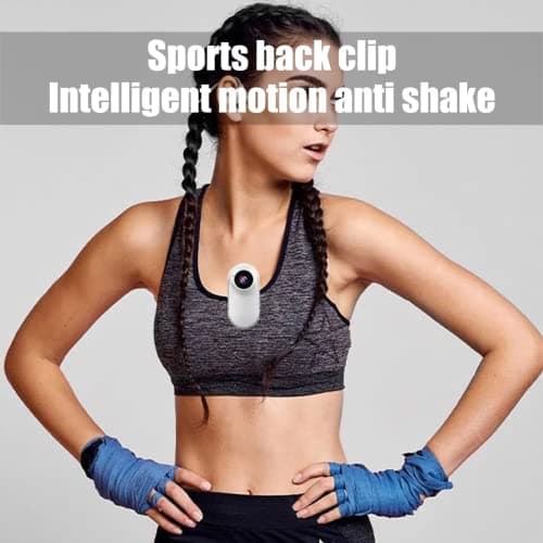 METRICSQUARE Mini Body Camera with Audio and Video Recording Wireless Spy Camera Hidden Pocket Camera Portable Video Recorder Action Camera Wearable Police Cam Law Enforcement with Night Vision 4