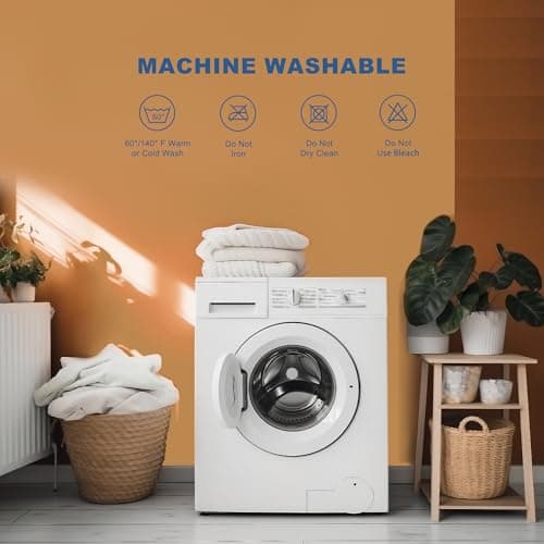 Bedlore 4-Inch Queen Mattress Topper for Back Pain - Dual Layer Medium Support (2" Gel Memory Foam + 2" Cooling Fluffy Pillow Top Pad), Breathable & Pressure Relief (White) 9