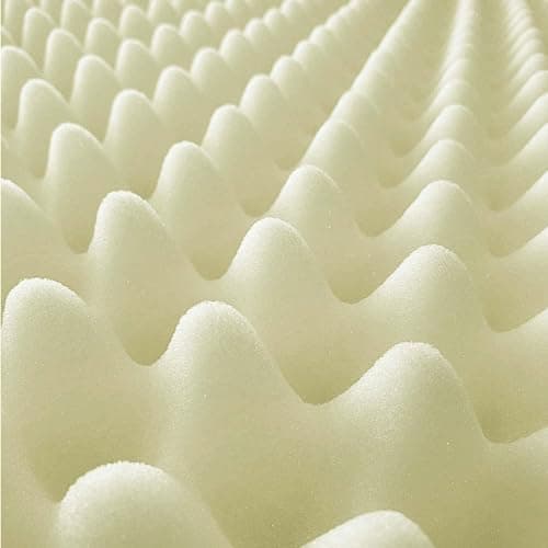 Vaunn Medical Egg Crate Mattress Topper, Fragrance-Free, Dye-Free, Convoluted Foam for Pain Relief on Pressure Sores, Ventilated Therapeutic Support and Recovery, Hospital Bed Twin (79" x 35") 8