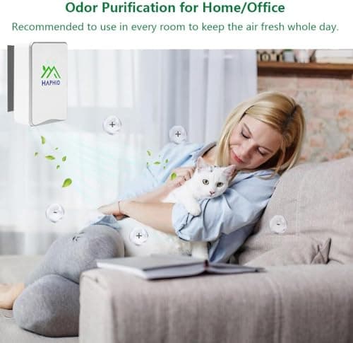 HAPHID Ionizer Air Purifier, Air Ionizer Plug In Ion Generator with Highest Output, Plug In Odrx & Ion Air Purifier for Purify: Odors, Pets Smell, Etc (5-Pack) 6