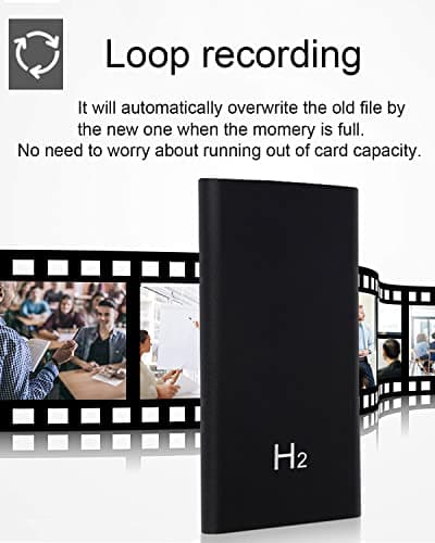 Jigayao Mini Hidden Camera 1080P 5000mAh Portable Charger Security Spy Camera with Night Vision,10 Hours Continuous Record Secret Cameras Nanny Cam for Home Office Outdoor No WiFi No Audio 6