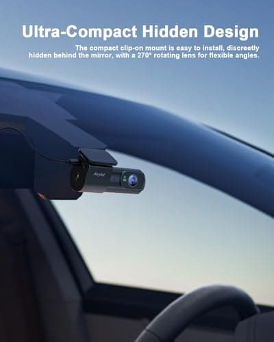 Avylet Dash Cam Front and Rear, 4K/1080P Built-in 5G WiFi APP Dash Camera for Cars, External GPS Module, 1.5” IPS Screen, Dual Dash Cam with Night Vision, 24H Parking Mode, 170° Wide Angle, G-Sensor 6